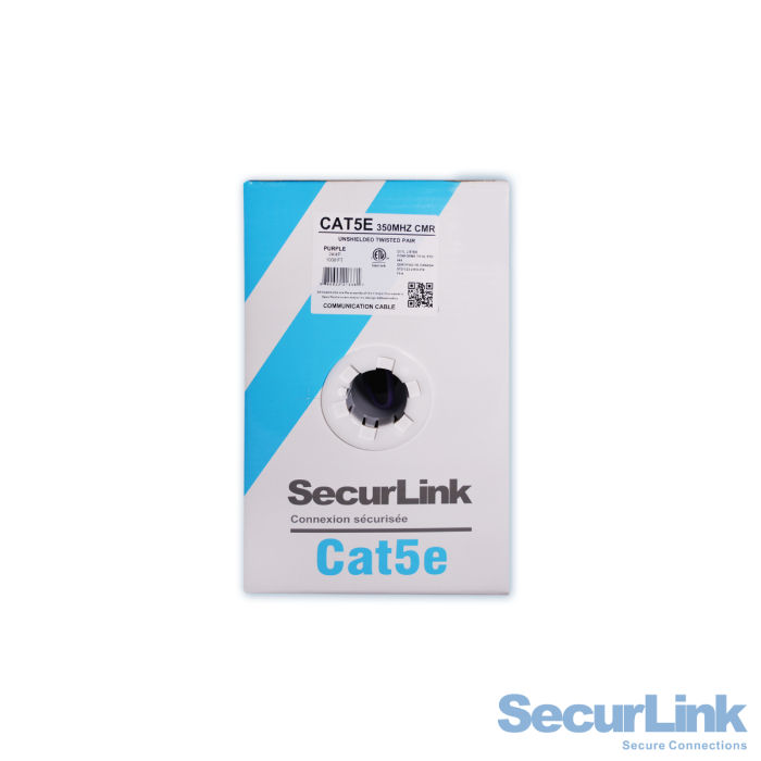 SECURLINK CAT5E INDOOR FT4 CBL-CAT5-1000 SECURLINK CAT5E INDOOR FT4 CBL-CAT5-1000